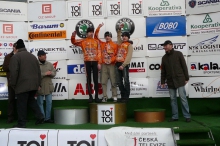 Vítězné družstvo v kategorii kadetů - SCOTT SCANIA TEAM KOLÍN.